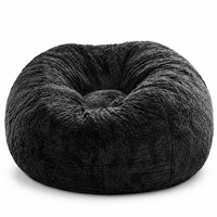 Extra Large Fauteuil poire moderne Grand canapé-lit géant avec revêtement en tissu Meubles de salon
