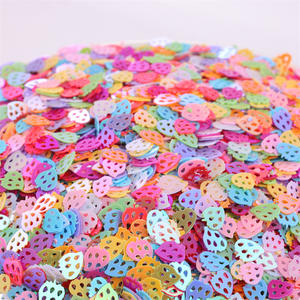 Fragola foglia Nail Art decalcomanie paillettes patch in PVC fai da te custodia per cellulare bellezza e riempimento Design elegante e unico - Product Image 2