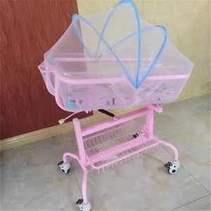 Culla per <span class=keywords><strong>Neonati</strong></span> in Acciaio Resistente Anti-riflusso con Zanzariera e Portaoggetti - Product Image 1