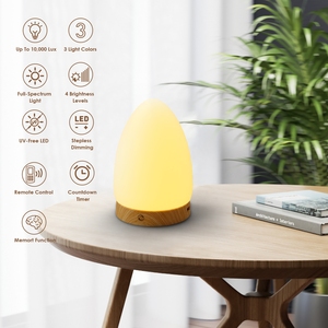 Đèn trang trí nội thất sang trọng RGB trang trí chiếu sáng thông minh LED ánh sáng ban đêm bóng đèn trị liệu ánh sáng đèn bàn để điều trị buồn - Product Image 2