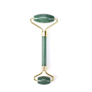 ¡En stock! Proveedor <span class=keywords><strong>China</strong></span> de encargo verde Aventurina jade rodillo gua sha raspado masaje conjunto de herramientas - Product Image 5