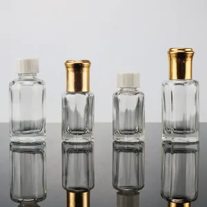 Bouteille en verre 3ml 6ml 12ml attar arabe/arabe ud fantaisie