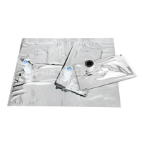Distributeur de sacs BIB aseptiques personnalisés avec logo, 3L, 5L, 10L, 15L, 20L, pour café, vin, jus, eau, liquides, sac en boîte en plastique avec valve