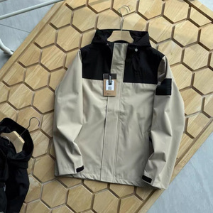 <b>Men's</b> Hooded <b>Lightweight</b> <b>Jacket</b> Waterproof Breathable Outdoor Casual Sport Hiking Camping PU Coating Spring Autumn Winter - Product Image 4