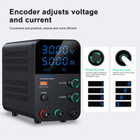 Alimentation CC stabilisée réglable WANPTEK GPS305D 30V 5A 150W pour le chargement, le vieillissement et les tests de produits d'électrodéposition