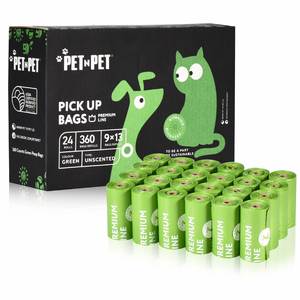 Biodegradable <b>Compostable</b> Disposable Custom Printed Eco Friendly Pet Dog Waste Poop Poo <b>Bag</b> for Dogs - Product Image 1