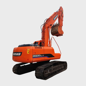 รถขุดตีนตะขาบ Doosan DH220LC-7 มือสอง ขนาด 22 ตัน ระบบไฮดรอลิก นำเข้าจากเกาหลี ปี 2019 ใช้งานน้อย ชั่วโมงการทำงานต่ำ เครื่องยนต์และปั๊มประสิทธิภาพสูง  ลดราคาพิเศษ - Product Image 1