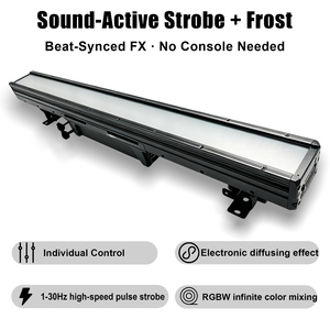 ไฟ LED พิกเซลแบบสโตรบบาร์ 784 ดวง 48 ช่อง IP65 DMX512 RGBW อิเล็กทรอนิก<span class=keywords><strong>ส</strong></span>์ฟรอ<span class=keywords><strong>ส</strong></span>ต์ความเร็ว<span class=keywords><strong>ส</strong></span>ูง <span class=keywords><strong>ส</strong></span>ำหรับดีเจ <span class=keywords><strong>ดิ</strong></span><span class=keywords><strong>ส</strong></span><span class=keywords><strong>โก้</strong></span> ไนท์คลับ บาร์ งานแต่งงาน - Product Image 4