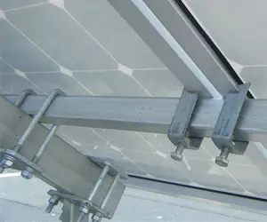 GÜNEŞ PANELI çatı montaj sistemi güneş montaj braketleri GÜNEŞ PANELI topraklama c kanal desteği