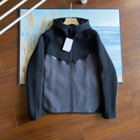 Sudadera con Capucha de Forro Polar de Alta Calidad para Hombre, Conjunto Casual de Otoño, Traje Deportivo de Dos Piezas