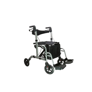 <span class=keywords><strong>Andador</strong></span> con Marco de Aluminio y <span class=keywords><strong>Asiento</strong></span>, Ligero, Plegable, de <span class=keywords><strong>Cuatro</strong></span> <span class=keywords><strong>Ruedas</strong></span>, para Exteriores, con <span class=keywords><strong>Asiento</strong></span> para Adultos - Product Image 3