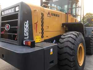 Chargeuse sur pneus d'occasion LG956L 20 tonnes, modèle 2023, puissance 75KW avec moteur, boîte de vitesses, roulement et pompe - Product Image 4