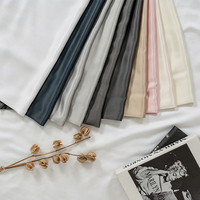 Taie d'oreiller en soie double face 19 Momme, couleur unie, coutures modernes, pour hôtel et maison, vente en gros