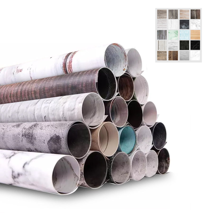 Оригинальный водонепроницаемый двухсторонний деревянный текстурный камень винтажный фон для фотосъемки продуктов фотография Реквизит фоновая бумага