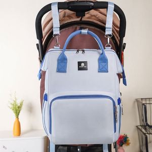 Multi Functional Lightweight Mommy Bag, <b>Large</b> Capacity <b>Backpack</b>, Dry and Wet Separation Mother and Baby Bag - Product Image 6