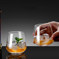 Verre à whisky classique en cristal, verre à vin, verre à boire domestique, verre à bière KTV, verre à ventre large pour la maison et les fêtes
