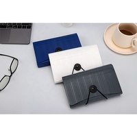 AFFISURE Extensible Portable Dossier 13 Corde de Poche Accordéon Fichier Organisateur A6 En Plastique pour Cartes, Coupons, Réception