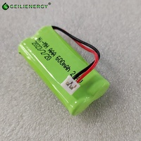 Système d'appel de téléavertisseur de caboteur Batteries à hydrure métallique Nicel (ni-mh) 1.2v 3.6v 4.8v Nimh 2.4v 600mah