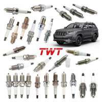 TWT Bougies d'allumage pour Toyota Corolla Hilux 4Runner FJ Cruiser Innova Camry Highlander 1983-2019 22401AA781 9091901176