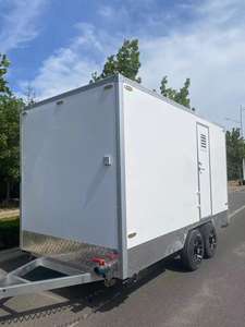 Remorques de luxe <span class=keywords><strong>en</strong></span> acier autonomes pour toilettes climatisées Remorque de toilette <span class=keywords><strong>mobile</strong></span> portable <span class=keywords><strong>en</strong></span> vente - Product Image 4