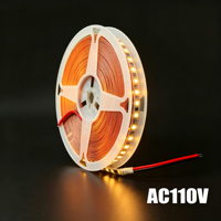 Bande LED SMD2835 110V 220V 120D/60D Haute Tension Contrôle par Application Coupeur IP65 - Blanc Froid Blanc Chaud - 6500K 2700K Couleur