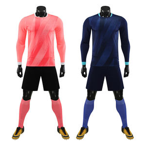 مخصص اكمام طويلة جيرسي كرة القدم للرجال الكبار كرة القدم حارس المرمى موحد تدريب فريق النادي التسامي مخصص لكرة القدم جيرسي - Product Image 4