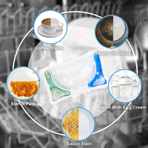 Lessive en dosettes 3-en-1 écologique avec adoucissant et <span class=keywords><strong>sel</strong></span> au parfum citron, format solide <span class=keywords><strong>pour</strong></span> une <span class=keywords><strong>vaisselle</strong></span> étincelante à chaque fois - Product Image 5