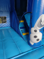 Cama de salto de princesa para niños de buena calidad, trampolín, casa hinchable, tobogán combinado inflable comercial con castillo de salto