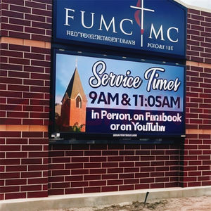 Panneau de lettres publicitaires LED illuminé personnalisable Pylône Panneau lumineux pour <span class=keywords><strong>message</strong></span> électronique pour ascenseur Centres commerciaux - Product Image 4