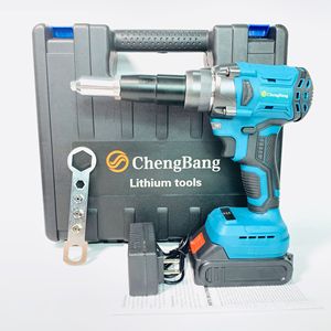 Remachadora Eléctrica Inalámbrica Portátil Recargable de Litio de 2.4mm-5mm, Remachadora Automática sin Escobillas 03B PG4239 - Product Image 2