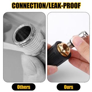 Sulai Machinery High <b>Pressure</b> <b>Washer</b> <b>Nozzle</b> 1/4 Quick Connect Stainless Steel Lotus Turbine Car Wash Water Gun <b>Nozzle</b> - Product Image 4