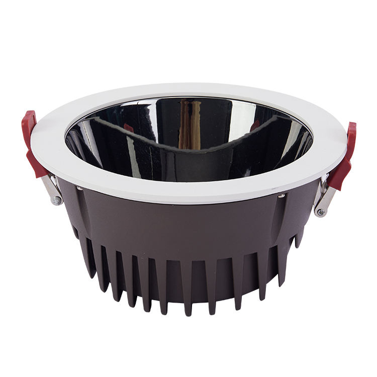 Anneau de visage blanc + réflecteur noir