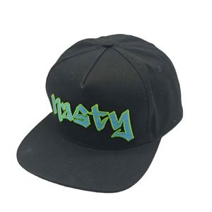 <b>Cap</b> Hat Custom Embroidery logo <b>Men</b> Blue Unstructured 5 Panel Snapback <b>Cap</b> - Product Image 2