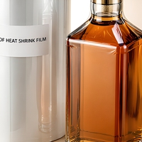 Film rétractable POF de qualité alimentaire, ultra-transparent, souple et flexible, prix imbattable, directement de l'usine, pour l'emballage de bouteilles de vin de riz