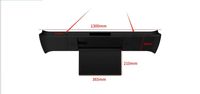 Moniteur TV de voiture 15,6 pouces IPS Full HD Android 13 8 cœurs avec WiFi 4G intégré, écran tactile rabattable à ouverture automatique pour toit ouvrant panoramique