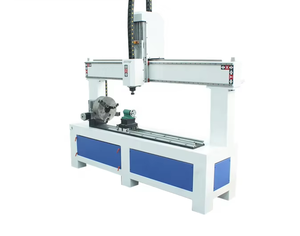 Máy Có Thể Tùy Chỉnh Trục Quay Xi Lanh Con Lăn Khắc Máy <span class=keywords><strong>Cnc</strong></span> <span class=keywords><strong>Router</strong></span> Quay Cho Gỗ Rắn - Product Image 4