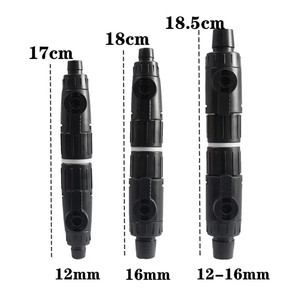수족관 12/16mm 더블 탭 퀵 릴리스 커넥터 어항 호스 파이프 밸브 수족관 필터 커넥터 액세서리 아쿠아리움 - Product Image 6