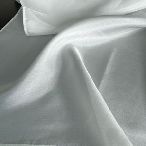 库存有货 90*90cm <span class=keywords><strong>Habotai</strong></span> 8mm 白色手帕围巾，适合DIY绘画 - Product Image 3