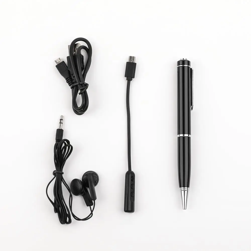 Philips — Mini enregistreur vocal numérique HD, Rechargeable, avec USB,MP3 et stylo PQ140