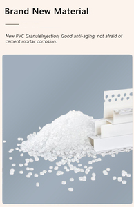 NQFIBER Bande de séparation <span class=keywords><strong>en</strong></span> <span class=keywords><strong>PVC</strong></span> pour plafond <span class=keywords><strong>en</strong></span> plaque de plâtre, technologie de rainure <span class=keywords><strong>en</strong></span> <span class=keywords><strong>U</strong></span>, bande de bordure, quelques lignes - Product Image 5