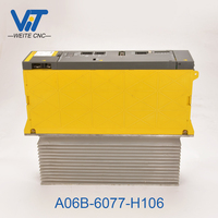 Módulo Amplificador de la Serie Alpha Original Fanuc Servo Drive A06B-6077-H106 para Controlador CNC Plc