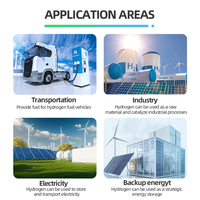 Générateur H2 Électrolyse de l'eau PEM Générateur d'hydrogène pur Générateur solaire Usine d'hydrogène Génération de gaz Moteur à hydrogène pour voitures