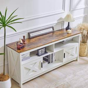 2025 penjualan terbaru pabrik penjualan langsung High-End Modern ruang tamu kayu ramah lingkungan dipasang di dinding mewah kabinet TV cocok 65in + - Product Image 3