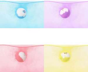 Mini bomba de baño vegana orgánica Fizzies de spa relajante de alta calidad hecha a mano con aromas personalizados - Product Image 5