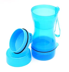 Multifunctional Pet Dog Water Bottle Detachable Portable Water Kettle Cat Dish of Pet Walking Supplier Wholesale