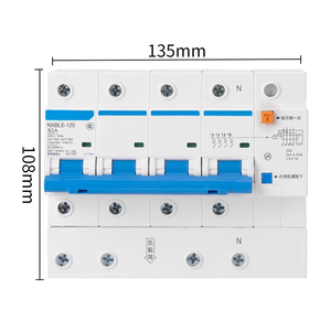 NXB-63A ACスイッチ 2P小型サーキットブレーカー 1Pエアコンメインスイッチ 3P短絡プラスチック<span class=keywords><strong>DC</strong></span> MCB - Product Image 6