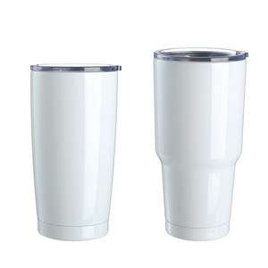 Sublimationsartikel Personalisierte Weiße Sublimations-Rohlinge 20oz Schlanke Trinkbecher Weinbecher Kaffee-Tee-Tassen Sport-Wasserflaschen - Product Image 5