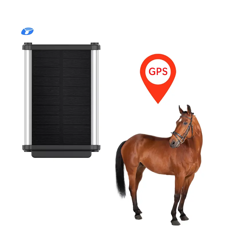 4G pet pet solare ricaricabile animale GPS tracker dispositivo di localizzazione GPS per facile trovare il vostro pet tracker GPS lunga batteria 12000 mah