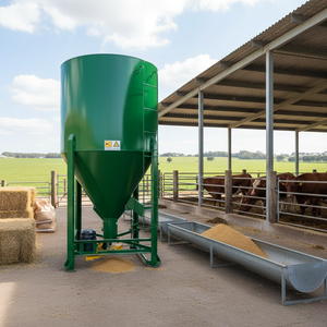 Mezcladora de Alimento de Circulación Espiral Jialong 9HL-3000 3T (7.5KW 380V Trifásica Material Q235) Nueva <span class=keywords><strong>Producción</strong></span> de Alimento para Ganado - Product Image 3