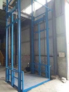 Ascenseur hydraulique pour entrepôt industriel, prix de l'ascenseur de marchandises, ascenseur de fret, rail de guidage vertical, élévateur de marchandises - Product Image 4